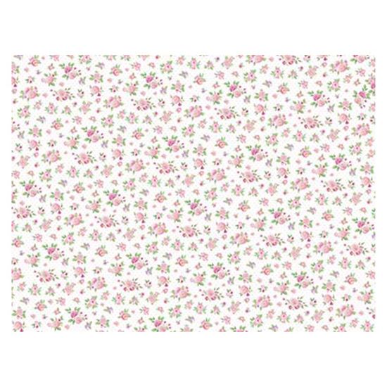 Slim Paper Decoupage Litoarte 47,3x33,8 SPL-025 Flores Rosas