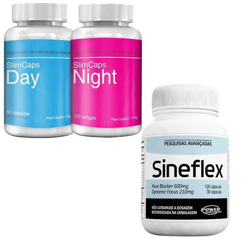 SlimCaps (Kit Dia e Noite) + Sineflex