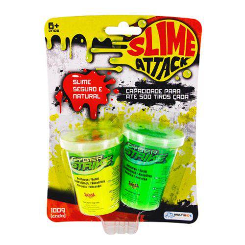 Slime Attack Refil Multikids- Br560