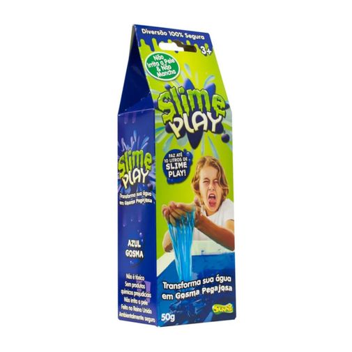 Slime Play Transforme Sua Água em Slime - Azul - Sunny