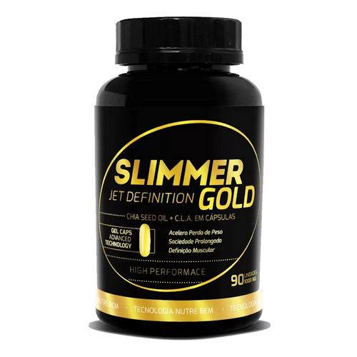 Slimmer Gold 1000mg - Chia + Cla - 90 Cápsulas