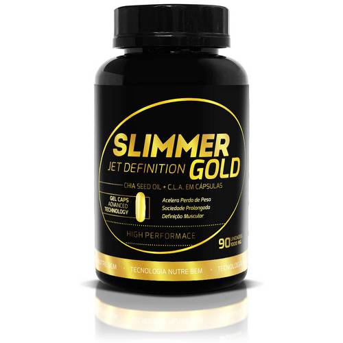 Slimmer Gold - Chia Oil Seed C.L.A. 1000mg - 90 Gel Caps