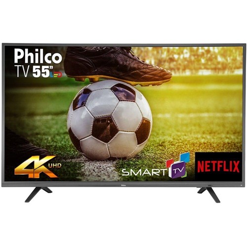 Smart TV 4K UHD PTV55U21DSGWNT Philco Bivolt