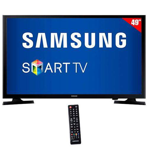 Smart Tv de 49" Samsung Un49j5200ah Full HD com Wi-Fi/hdmi + Conversor Digital