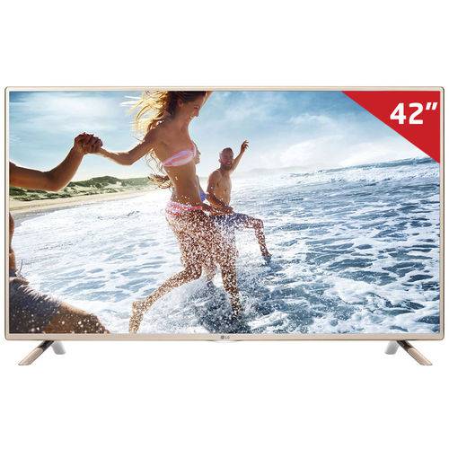 Smart Tv Led 42" 42lf5850 Lg, Full HD Hdmi e Wi-Fi Integrado