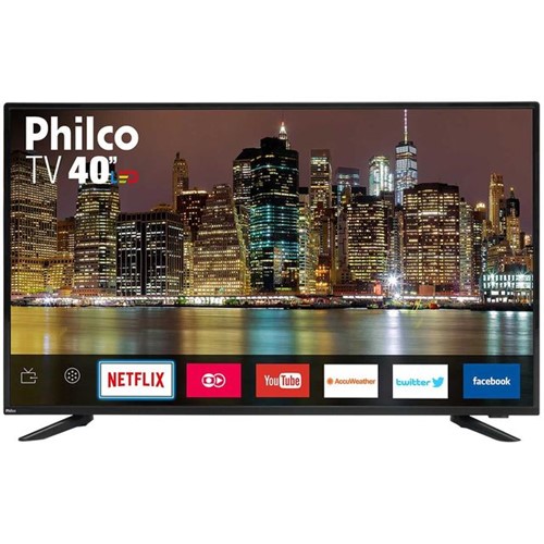Smart TV LED 40 Full-HD Philco PTV40E60SN Bivolt