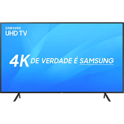 Smart TV LED 49" Samsung Ultra HD 4k 49NU7100 com Conversor Digital 3 HDMI 2 USB Wi-Fi Solução Inteligente de Cabos HDR Premium Smart Tizen