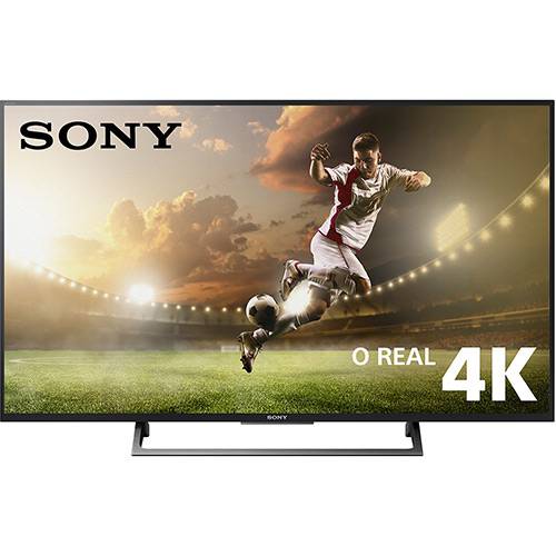 Smart TV Led 49" Sony KD-49X705E Ultra HD 4K Conversor Digital Integrado 3 HDMI 3 USB Wi-Fi