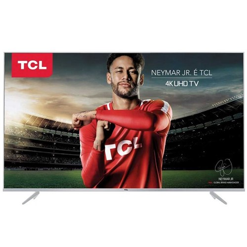 Smart TV LED 50" Ultra-HD 4K TCL 50P6US com NetFlix Bivolt