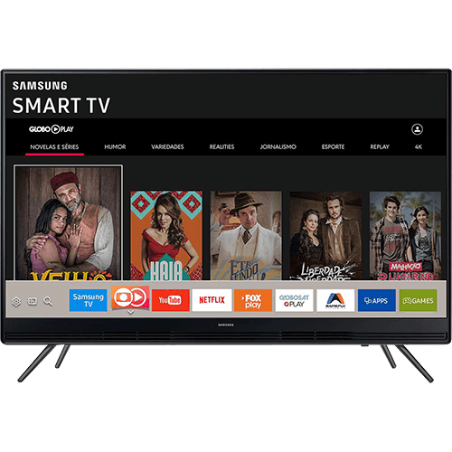 Smart TV LED 55" Samsung 55K5300 Full HD Conversor Digital Integrado Wi-Fi 2 HDMI 1 USB com Tizen Gamefly Áudio Frontal