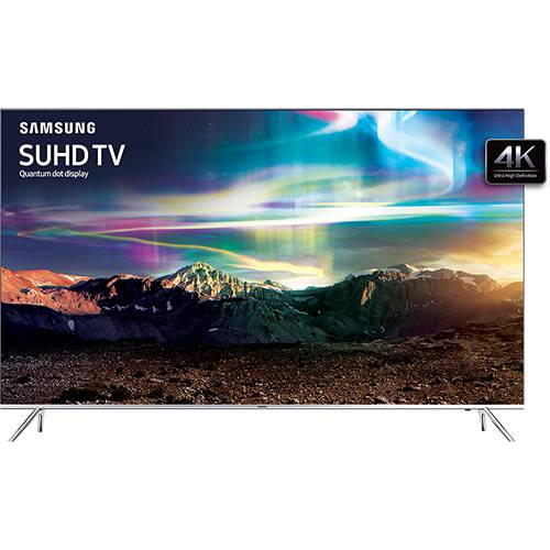 Smart TV LED 55" Samsung SUHD 4k 55KS7000 Pontos Quânticos Tizen One Control Design 360° Ultra Slim 4 HDMI e 3 USB 240Hz