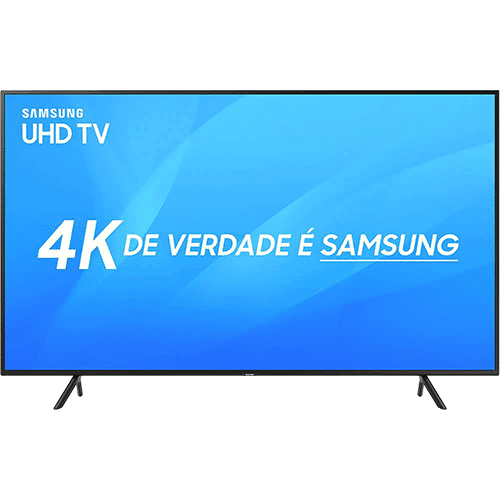 Smart TV LED 65" Samsung Ultra HD 4k UN65NU7100GXZD com Conversor Digital 3 HDMI 2 USB Wi-Fi Solução Inteligente de Cabos HDR Premium Smart Tizen