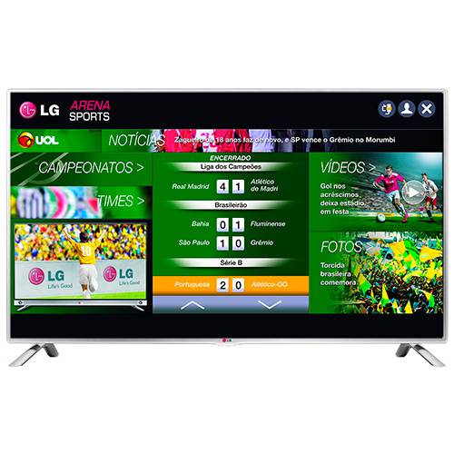 Smart TV LED LG 47" 47LB5800 Full HD 3 HDMI 3 USB Wi-fi Integrado Frequência (120Hz)
