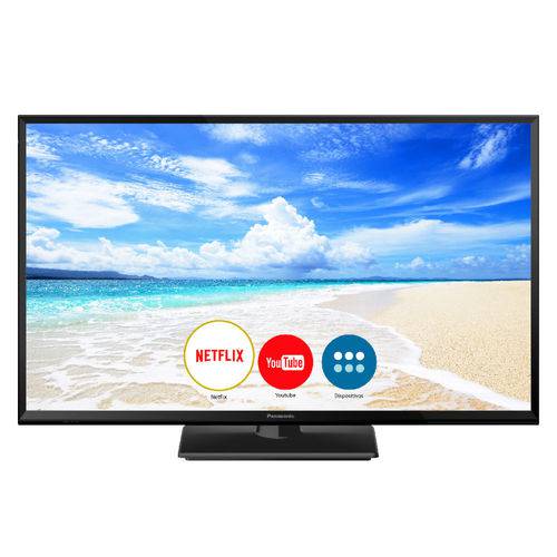 Smart TV LED 32" Panasonic TC-32FS600B HD com Wi-Fi, 1 USB, 2 HDMI, Hexa Chroma, My Home Screen e Ultra Vivid