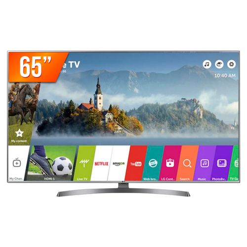 Smart TV PRO LED 65'' 4K Ultra HD LG 65UK651C 3 HDMI 2 USB Wi-Fi