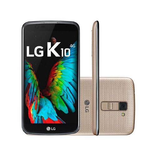 Smartphone LG K10 16GB LTE Dual Sim Tela 5.3 Câmera 13M 4G- Dourado