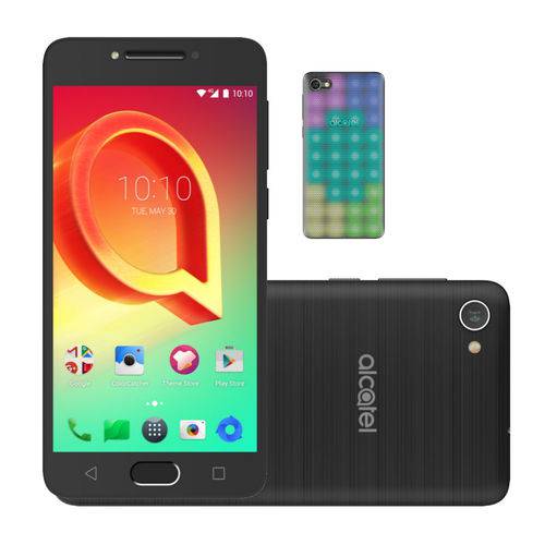 Smartphone Alcatel A5 Led Max, Impressao Digital Inteligente (X5), Color-Catcher App, Proc