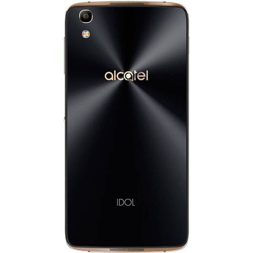 Smartphone Alcatel IDOL 4 32GB Tela 5.2 Polegadas Android 6.0 Câmera 13MP Single Chip Dourado