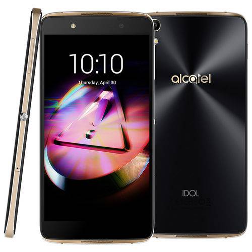 Smartphone Alcatel Idol4 Óculos Vr, 4g, Preto e Dourado
