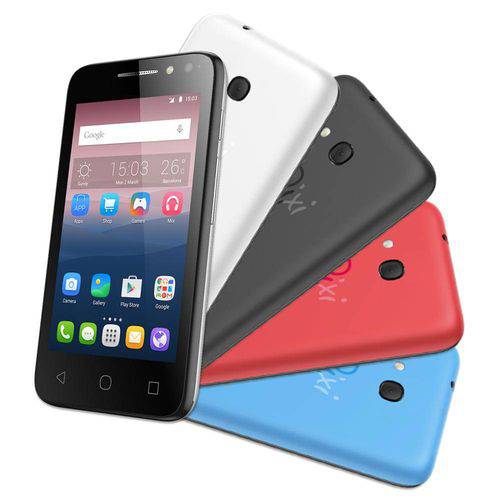 Smartphone Alcatel Pixi4 4 Colors 4 Capas de Bateria Dual Chip