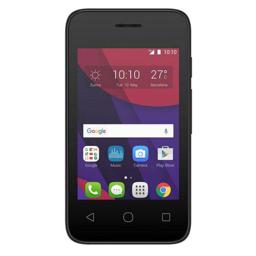 Smartphone Alcatel Pixi4 3.5" com Dual Chip, Memória 4gb, Câmera 5mp Internet 3g Android 5.1