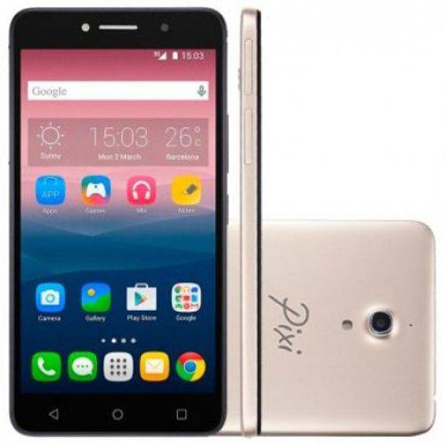 Smartphone Alcatel PIXI4 6 HD OT8050 Dourado