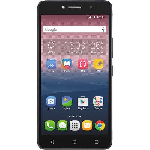 Smartphone Alcatel Pixi4 6 Ot-8050E Desbl, Dual Chip, Android 5.1, Tela 6, 3G/Wi-Fi e 13MP Preto