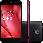Smartphone Asus Live Dual Chip Desbloqueado Android 5 Tela 5''16GB Wi-Fi Câmera 8MP e TV Digital - Preto e Pink