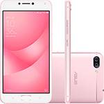 Smartphone Asus Zenfone 4 Max Dual Chip Android 7 Tela 5.5" Snapdragon 16GB 4G Wi-Fi Câmera Dual Traseira 13 + 5MP Frontal 8MP - Rosa
