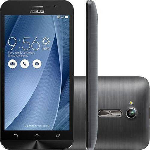 Smartphone Asus Zenfone Go Dual Chip Android 5.1 Tela 5" 8GB 3G Câmera 8MP - Prata