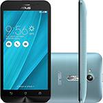 Smartphone Asus Zenfone Go LTE Gold Dual Chip Android 6.0 Tela 5" 16GB 4G Wi-Fi Câmera 13MP - Azul