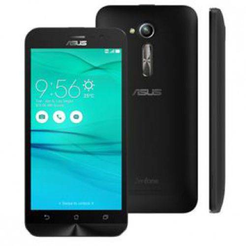 Smartphone Asus Zenfone Go Zb500kg Preto 8gb, Tela 5", Dual Chip, Câmera 8mp, 3g, Android 5.1 e Pro