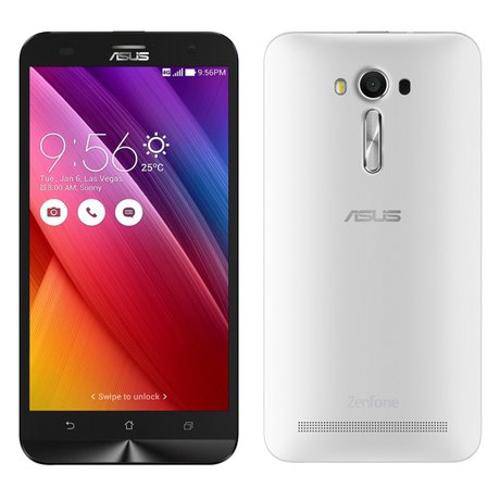 Smartphone - Asus Zenfone 2 Laser - Branco (Qualcomm Snapdragon Msm8916, 16gb, 5,5pol, 13+5mp, 4g) -