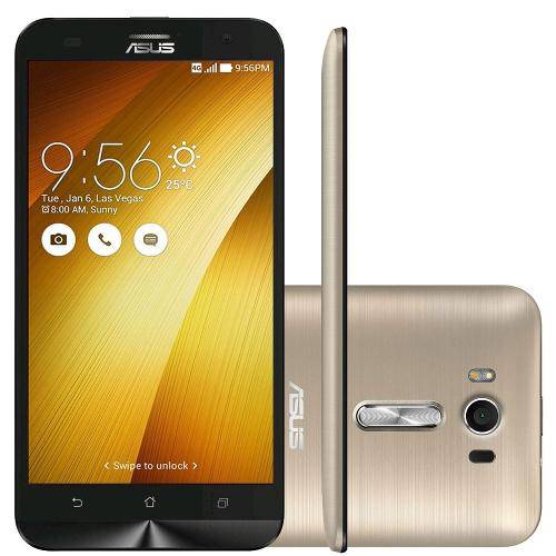 Smartphone Asus Zenfone 2 Laser Ze550kl Dourado - Android 5.0, 16gb, Câmera 13mp, Tela 5.5”