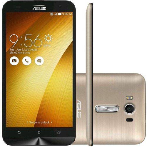 Smartphone ASUS Zenfone 2 LASER Ze550kl Dual Chip Android 5.0 Tela 5.5" 32GB 13MP – Dourado