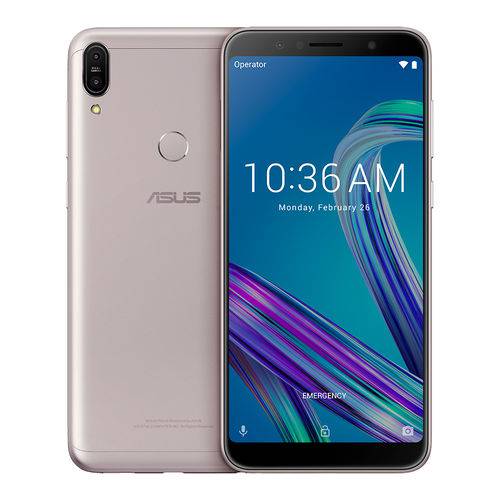 Smartphone Asus Zenfone Max Pro M1 64gb/4gb Dual Chip Android 8.0 Tela Fhd 6.0"+ Qualcomm Snapdragon 1.8ghz 4g Câmera Dual 16mp+5mp - Prata