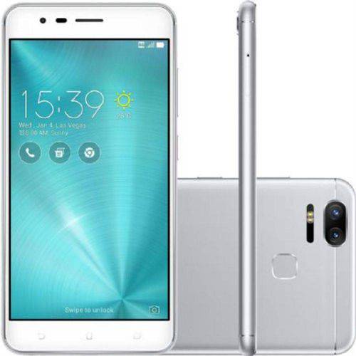 Smartphone Asus Zenfone 3 Zoom, Prata, Ze553kl, Tela de 5.5 - Tim