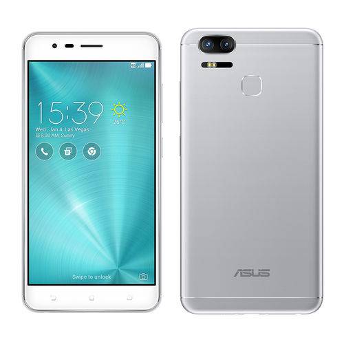 Smartphone ASUS Zenfone Zoom S com 128GB, Tela 5.5" e 4GB de RAM - Prata