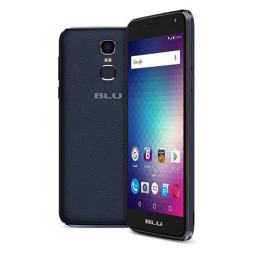 Smartphone Blu Life Max Dual Sim 16gb/2gb Tela 5.5 Android 6.0 4g Cam 8mp Quad-core 1.3ghz - Azul