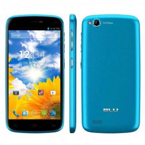 Smartphone Blu Life Play L100i Azul, Dislpay 4,7 Pol., Quad Core de 1.2 Ghz, 1gb de Ram, Android 4.2