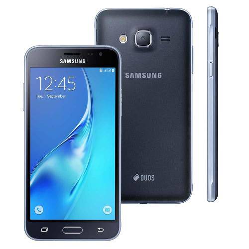 Smartphone Galaxy J3 2016 Dual 8 Gb Quad Core 1.5 Ghz Android 5.1 Preto Samsung