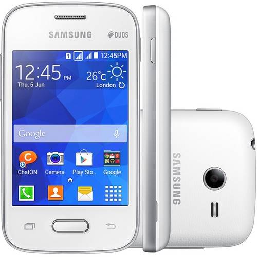 Smartphone Galaxy Pocket Ii Duos Branco, Samsung