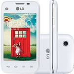 Smartphone LG D157 TV L35 Dual Chip Desbloqueado Android 4.4 Tela 3.2" 4GB 3G Wi-Fi Câmera 3MP TV Digital - Branco
