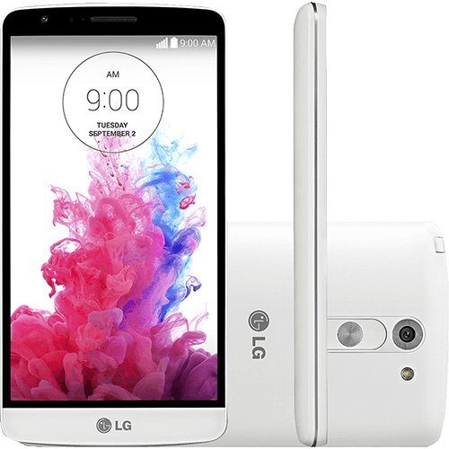 Smartphone LG G3 Stylus D690 Dual Chip Desbloqueado Android 4.4 Tela 5.5" 8GB 3G Wi-Fi Câmera 13MP - Branco