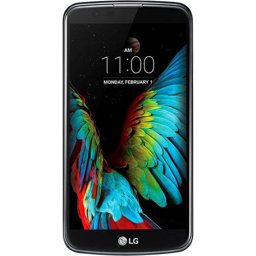Smartphone Lg K10 Dual Chip Android 6.0 Marshmallow Tela 5.3' 16gb 4g Câmera 13mp Tv Digital - Preto