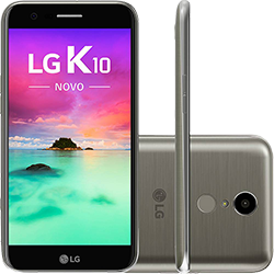Smartphone LG K10 Novo Dual Chip Android 7.0 Tela 5,3" 32GB 4G 13MP - Titânio