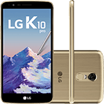 Smartphone LG K10 Pro Dual Chip Android 7.0 Tela 5.7" Octacore 1.5 Ghz 32GB 4G Câmera 13MP - Dourado
