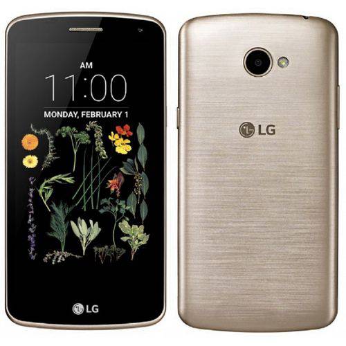 Smartphone Lg K5 X220dsh Dualsim Tela 5" 8gb 5mp/2mp Android 5.1 - Preto Dourado