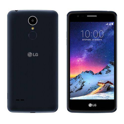 Smartphone Lg K8 2017 16gb Dual Chip Tela HD 5,0 4g Android 6.0 Câmera 13mp Quad Core de 1.25 Ghz - Titanium