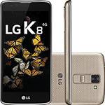 Smartphone LG K8 Dual Chip Desbloqueado Oi Android 6.0 Tela 5" 16GB 4G Câmera 8MP - Dourado
